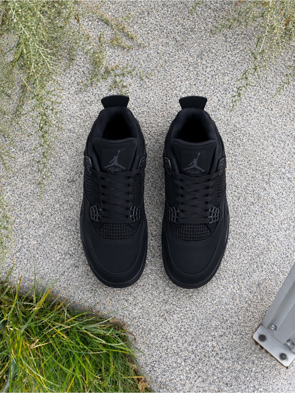 Nike Air Jordan 4 Retro Low - Black